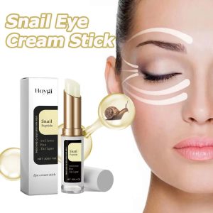 Snail Eye Cream Stick Collagen Fade Fine Lines Wrinkle Lightening Dark Circles.