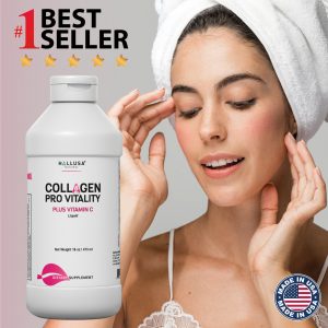 ANTI-AGING Collagen Liquid – Joint, Skin & Hair Health – 16 OZ with Vitamin C.