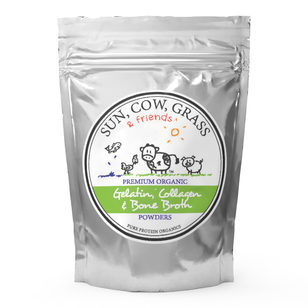 Chicken Bone Broth Collagen Powder – Pure Organic Protein – Free-Range.