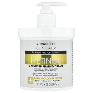 Retinol, Advanced Firming Cream, 16 oz (454 g).