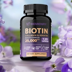Biotin Collagen & Keratin – Anti-Aging, Support Skin Health, Prevents Hair Loss.