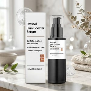 Retinol Skin Booster Serum Beginner-Friendly, Anti-Aging Non Irritating Retinol.