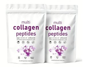 2 lb Multi Collagen Peptides Powder Hydrolyzed Protein Peptide Type I,II,III,V,X.