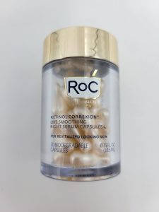 RoC RETINOL CORREXION Line Smoothing Night Serum – 30 Capsules NEW.