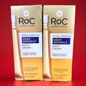 2 Pack RoC Retinol Correxion Deep Wrinkle Night Cream Advanced Retinol 2X 30 ml.