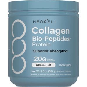 NeoCell Bioactive Collagen Powder for Skin Elasticity & Joint Health, 20oz.