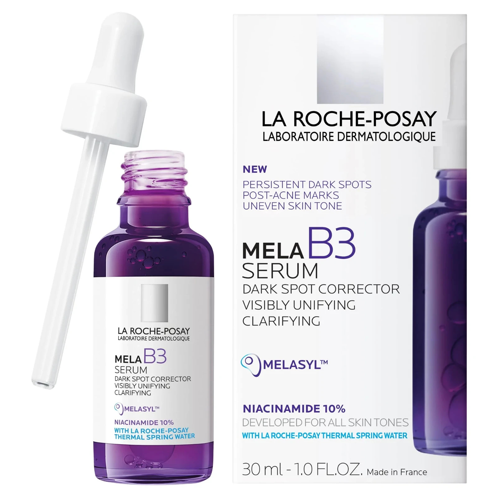 La Roche-Posay Mela B3 Intensive Anti-Dark Spot Correcting Serum 30mL.