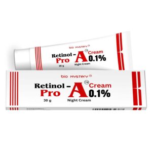 Bio Mystery Retinol Pro Night Cream 0.1% Vitamin A, Fine Lines, Anti-Aging – 30g.