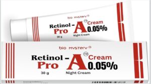 Retinol Pro Night Cream 0.05% Vitamin A Advanced Anti-Aging Moisturizer 30g 1.05oz.
