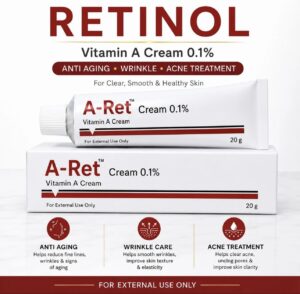 Retinol Gel 0.1 Vitamin a Repairs Fine Lines & Wrinkles, Scar Treatment, Age 20g.