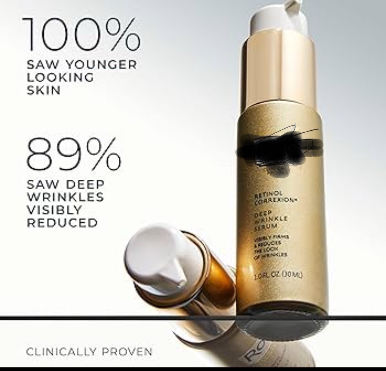 RoC Retinol Correxion Deep Wrinkle Anti-Aging Facial Serum – 1 fl oz New in Box.