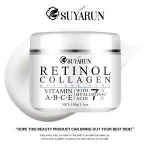 Retinol Face Cream Vitamin E Shea Butter Anti Aging Moisturizer.