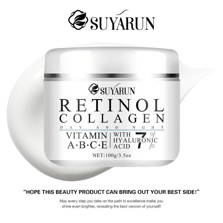 Retinol Collagen Face Cream Vitamin E Shea Butter Anti Aging Moisturizer .